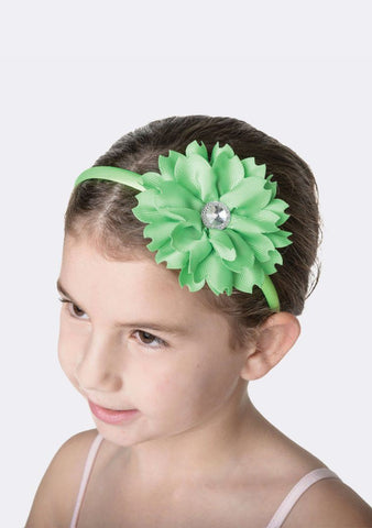 Flower Jewel Headband hair-accessories Studio 7 Dancewear Mint 