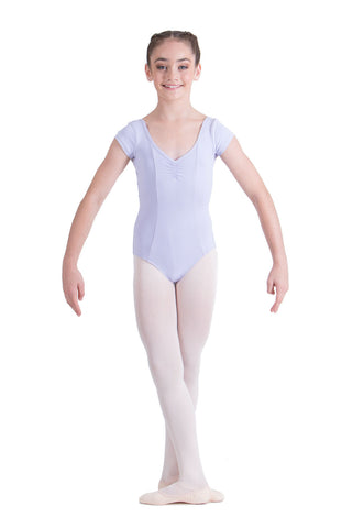 Lucinda Cap Sleeve Leotard (Child) leotards Studio 7 Dancewear Lilac Medium 