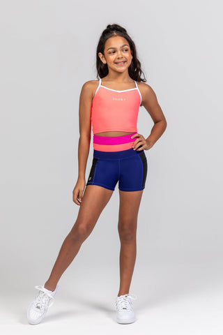 The Original Cropped Singlet - Energize (Child/Adult) tops Sylvia P Peach Child 8 